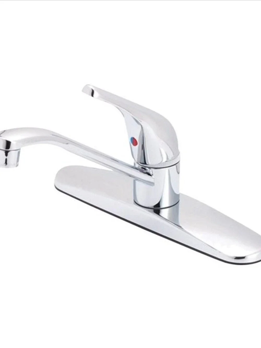 Oakbrook Collection 67896W-2001 Essentials One Handle Chrome Kitchen Faucet